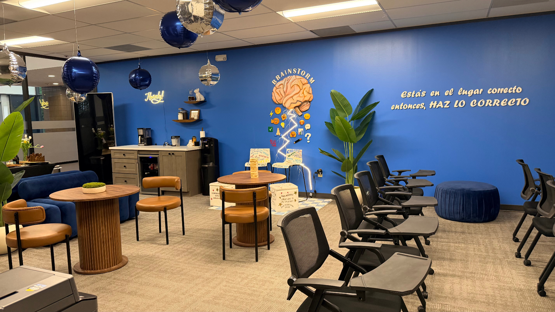 Sala de bienvenida